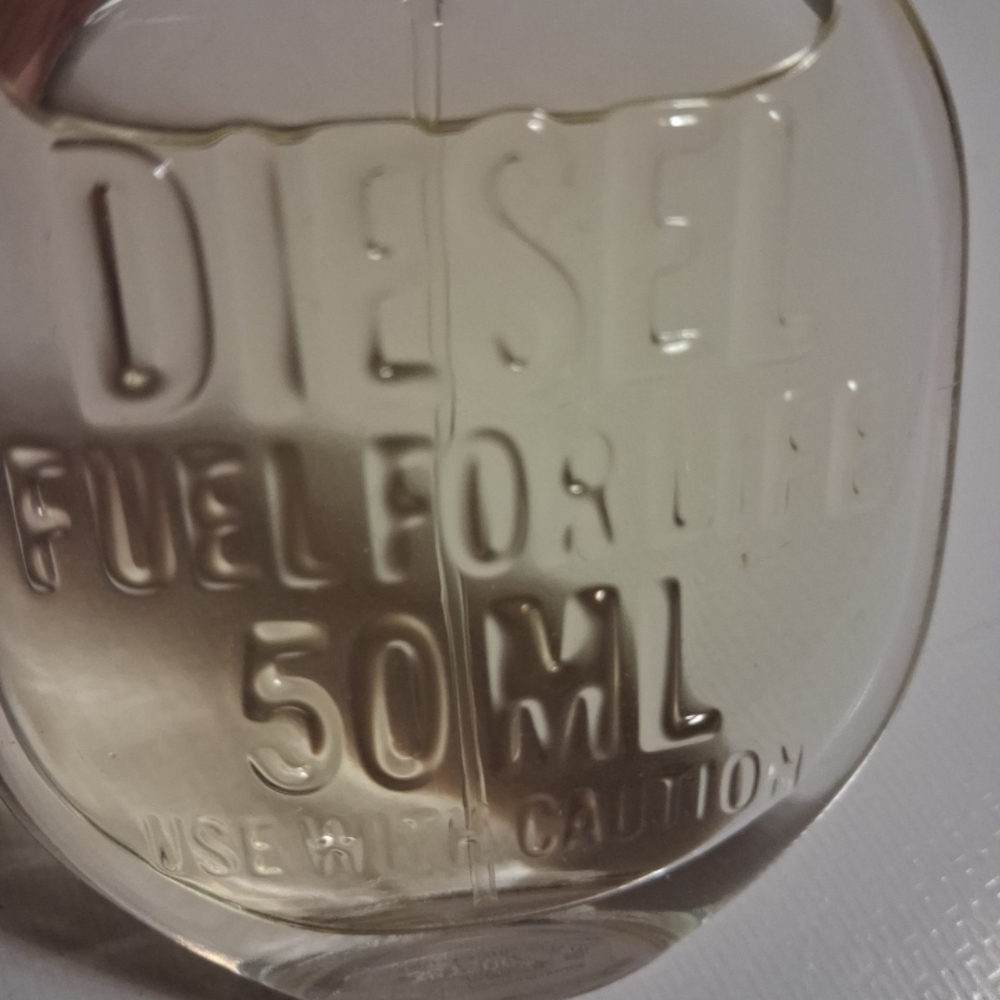 Diesel 50ml Clear Bottle with Pale Yellow Liquid - Picture 2 of 2